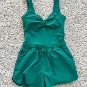 Abercrombie & Fitch Green Athletic Set